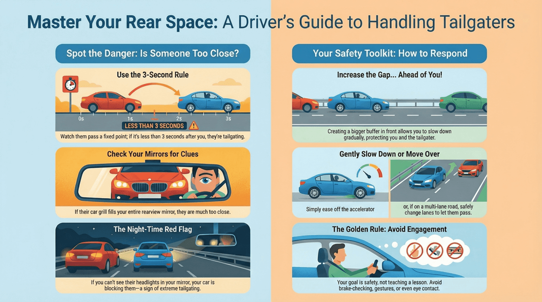 Defensive driving guide: master the rear gap to avoid tailgating and rear-end collisions
