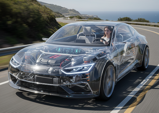 Limited visibility and obstructed view risks while driving