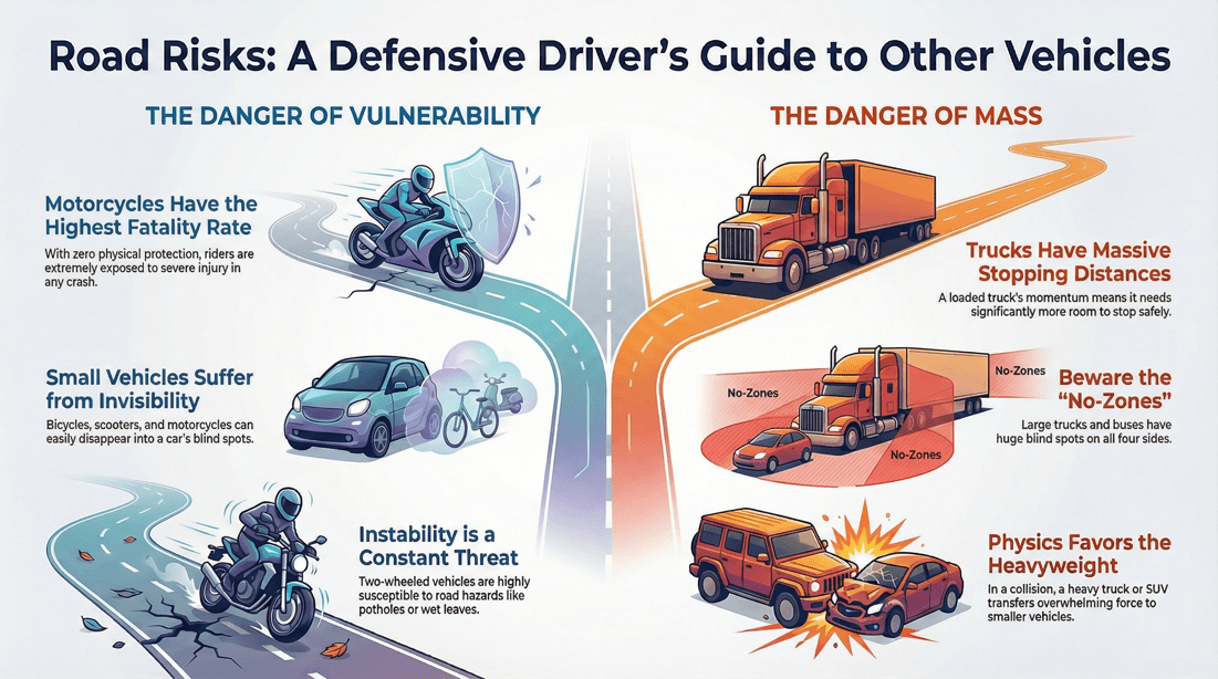 Understanding the most dangerous and safest vehicles on the road today