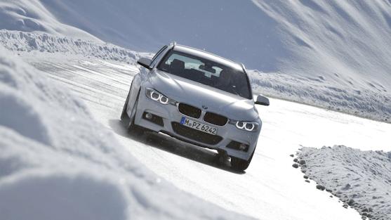 Driving in snow increases risk of skidding, reduced traction and longer stopping distances