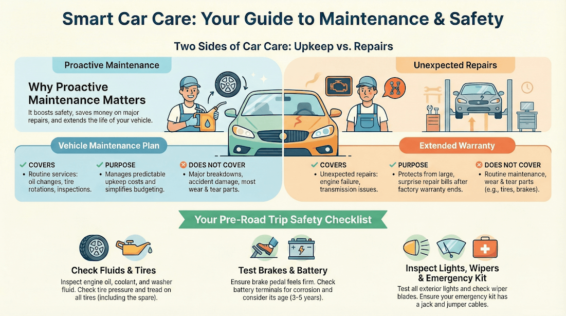 Vehicle Maintenance Plan VMP guide coverage benefits costs and extended warranty comparison