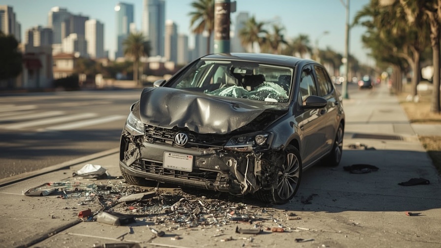 Danger to pedestrians from vehicles veering onto sidewalks