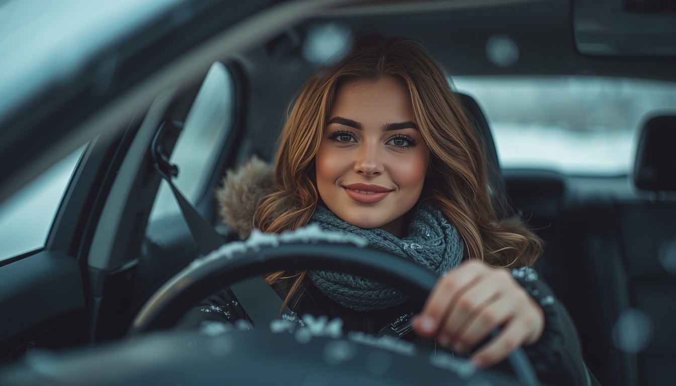 Driving in snow increases risk of skidding, reduced traction and longer stopping distances