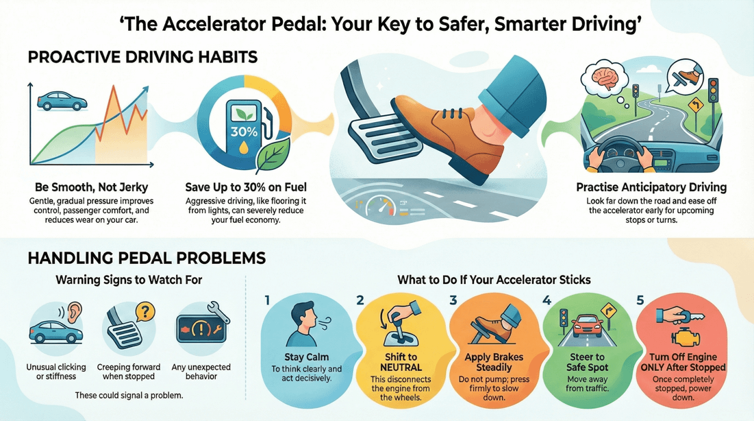 Mastering accelerator control for safer driving and fuel efficiency
