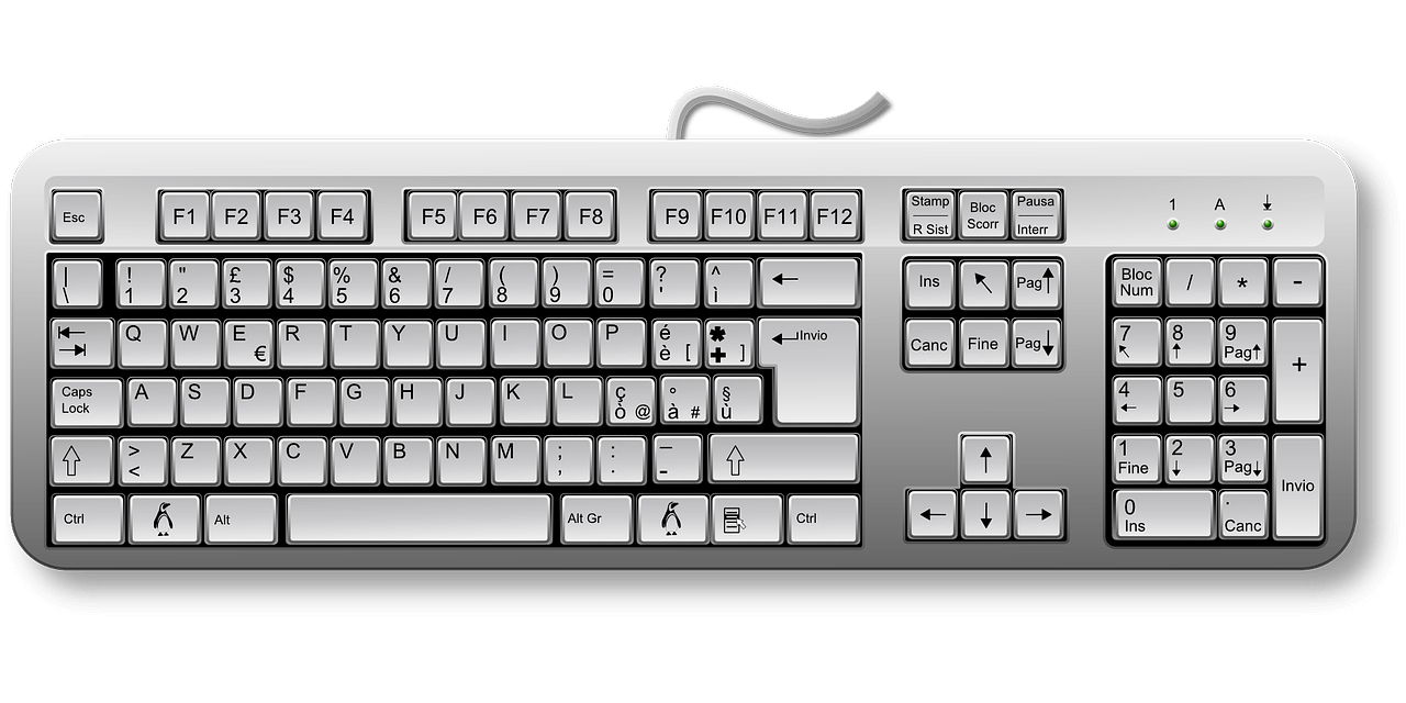Computer keyboard representing online access to Street Survival’s defensive driving course.