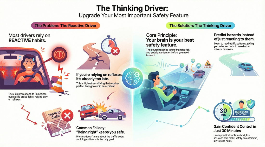 The advantage of Defensive Driving lessons from Street Survival